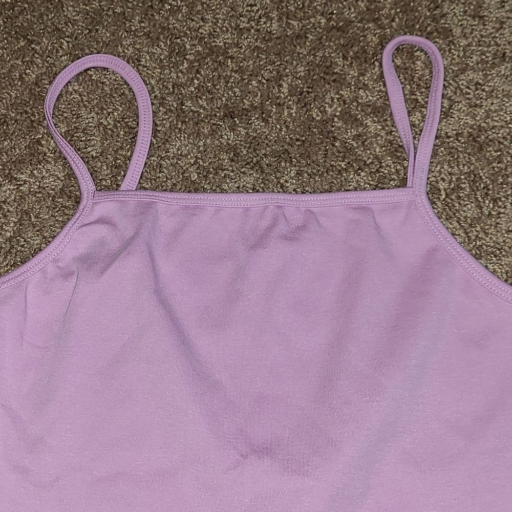 Bp Purple Tulip cropped top with ruffle detailing! - Picture 2 of 4